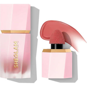 SHEGLAM Color Bloom Liquid Blush Makeup For Cheeks Matte Finish - Rose Ritual,