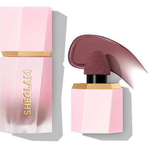 SHEGLAM Color Bloom Liquid Blush Makeup For Cheeks Matte Finish - Night Drive,