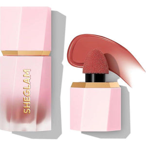 SHEGLAM Color Bloom Liquid Blush Makeup For Cheeks Matte Finish - Risky Business,