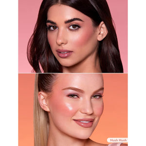 SHEGLAM Color Bloom Liquid Blush Makeup For Cheeks Matte Finish - Hush Hush,