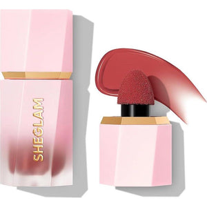 SHEGLAM Color Bloom Liquid Blush Makeup For Cheeks Matte Finish - Swipe Right,