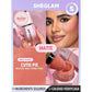 SHEGLAM Makeup - Color Bloom Liquid Blush Matte Finish - Long-wearing Waterproof Gel-Cream Blush With Sponge Tip Applicator (Cutie Pie),
