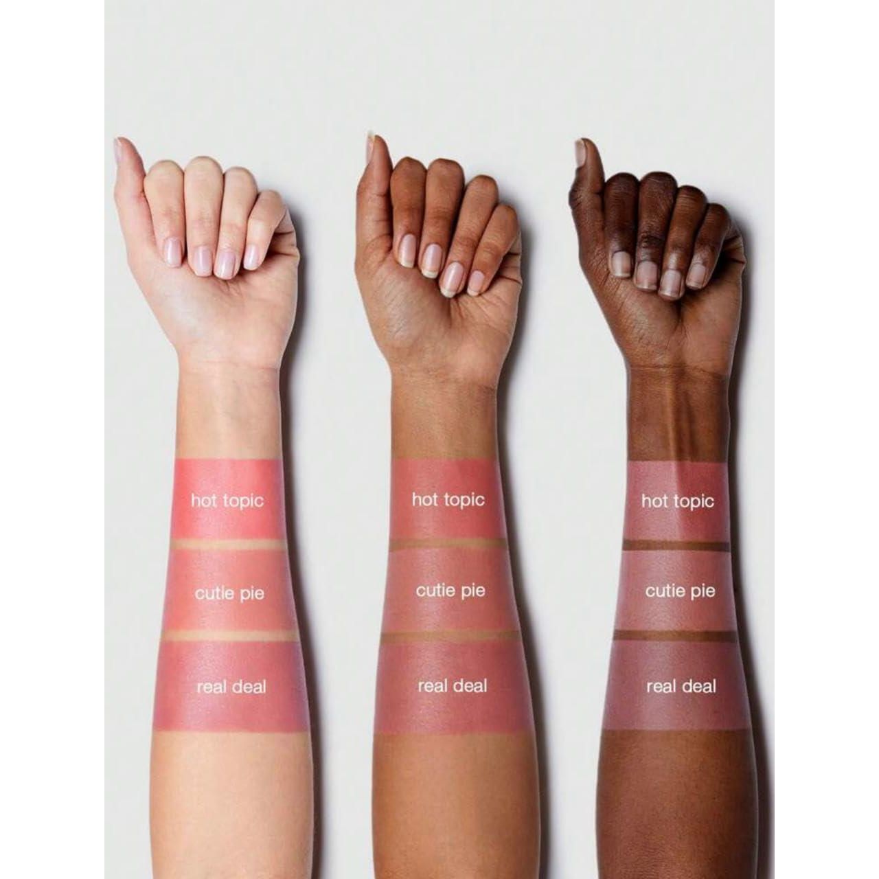 SHEGLAM Makeup - Color Bloom Liquid Blush Matte Finish - Long-wearing Waterproof Gel-Cream Blush With Sponge Tip Applicator (Cutie Pie),