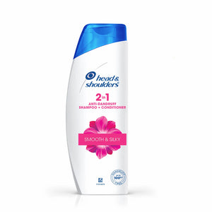 Head & Shoulders Smooth & Silky 2-In-1 Anti-Dandruff Shampoo + Conditioner 450ml