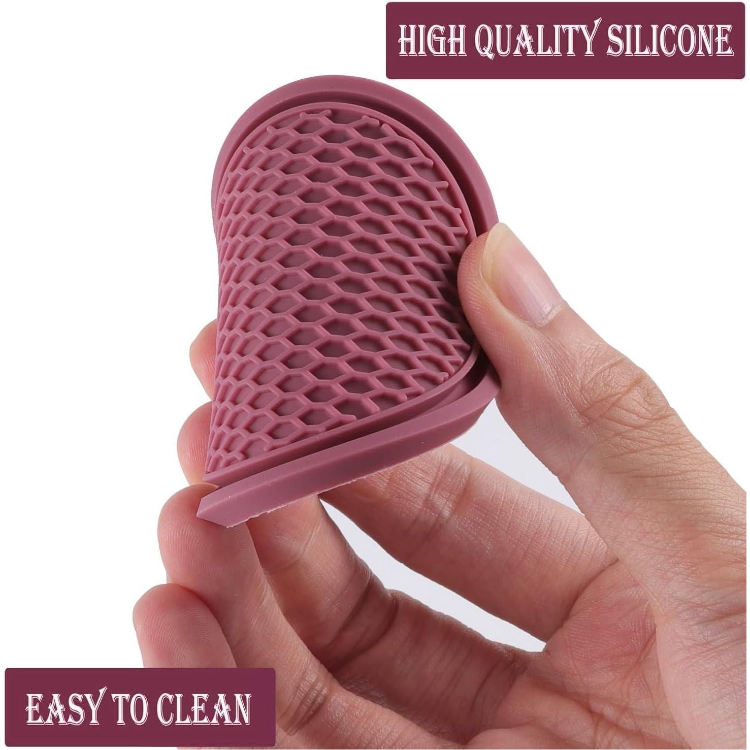 SINGARO Car Cup Coaster, 4PCS Universal Non-Slip Cup Holders Embedded In Ornaments Coaster, Car Interior Accessories, Purple Glow,