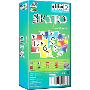 SKYJO Card Game by Magilano Fun Family Strategy Game for Kids and Adults Ages 8+ Includes 150 Cards Great for Game Night 2 to 8 Players