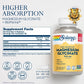SOLARAY Magnesium Glycinate Capsules, Chelated Magnesium Bisglycinate W/BioPerine, Higher Absorption Magnesium Supplement - Bones, Muscles, Heart Support, Vegan, 275 Count (30 Servings, 120 VegCaps),