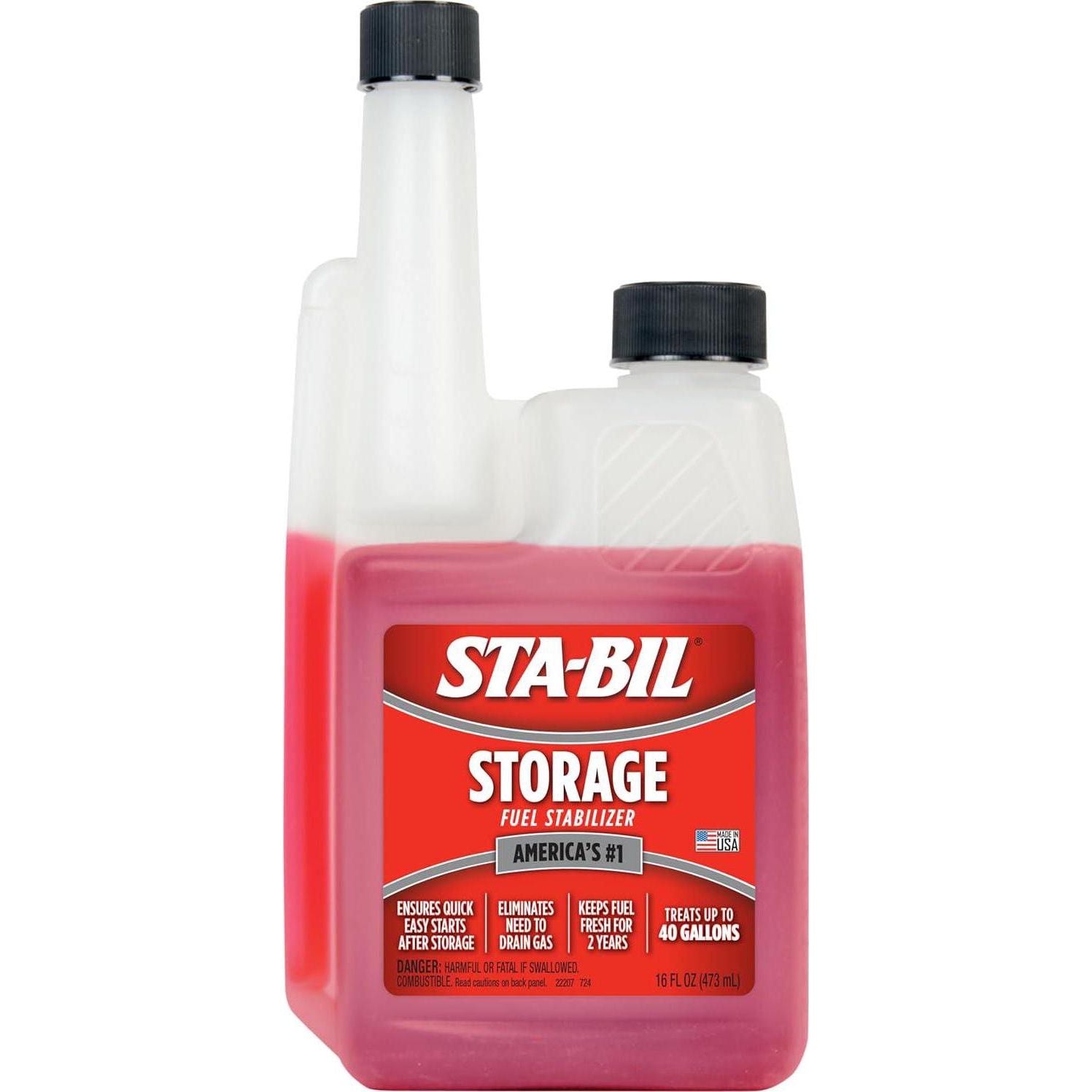 STA-BIL Storage Fuel Stabilizer | Keeps Fuel Fresh For 24 Months, Prevents Corrosion, Gasoline Treatment Fuel Additive That Protects Fuel System, Gas Stabilizer For Fuel Storage, 4 Oz (12 Pack),Does not Apply