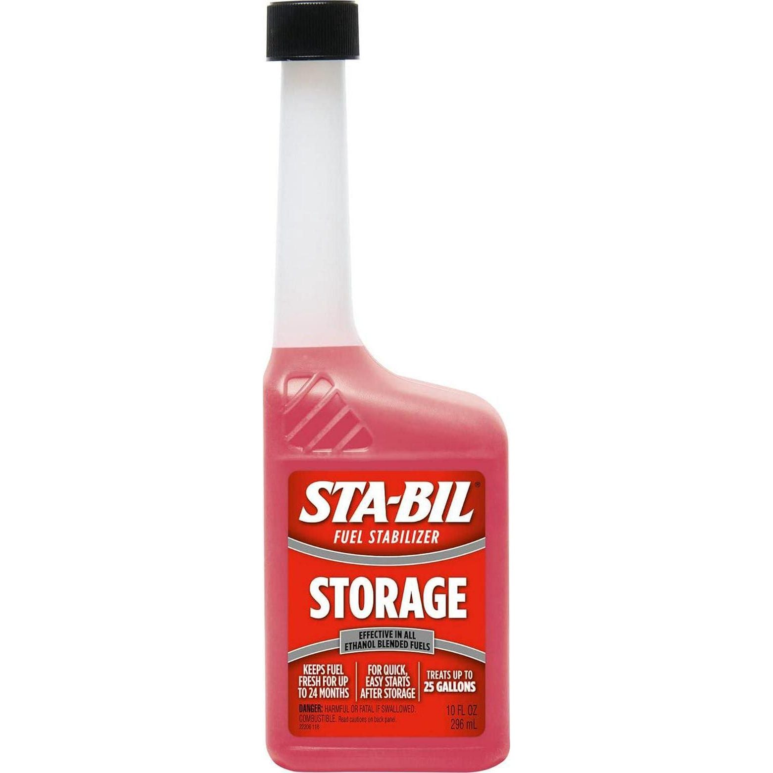 STA-BIL Storage Fuel Stabilizer | Keeps Fuel Fresh For 24 Months, Prevents Corrosion, Gasoline Treatment Fuel Additive That Protects Fuel System, Gas Stabilizer For Fuel Storage, 4 Oz (12 Pack),Does not Apply