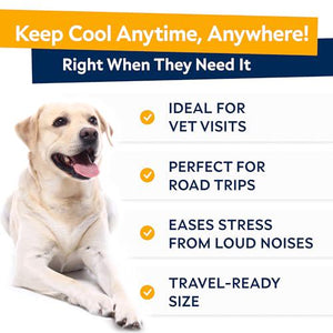 StrellaLab Calming Dog Treats, 60 Ct, Hemp & Melatonin for Stress Relief, Bacon Flavor, Made in USA