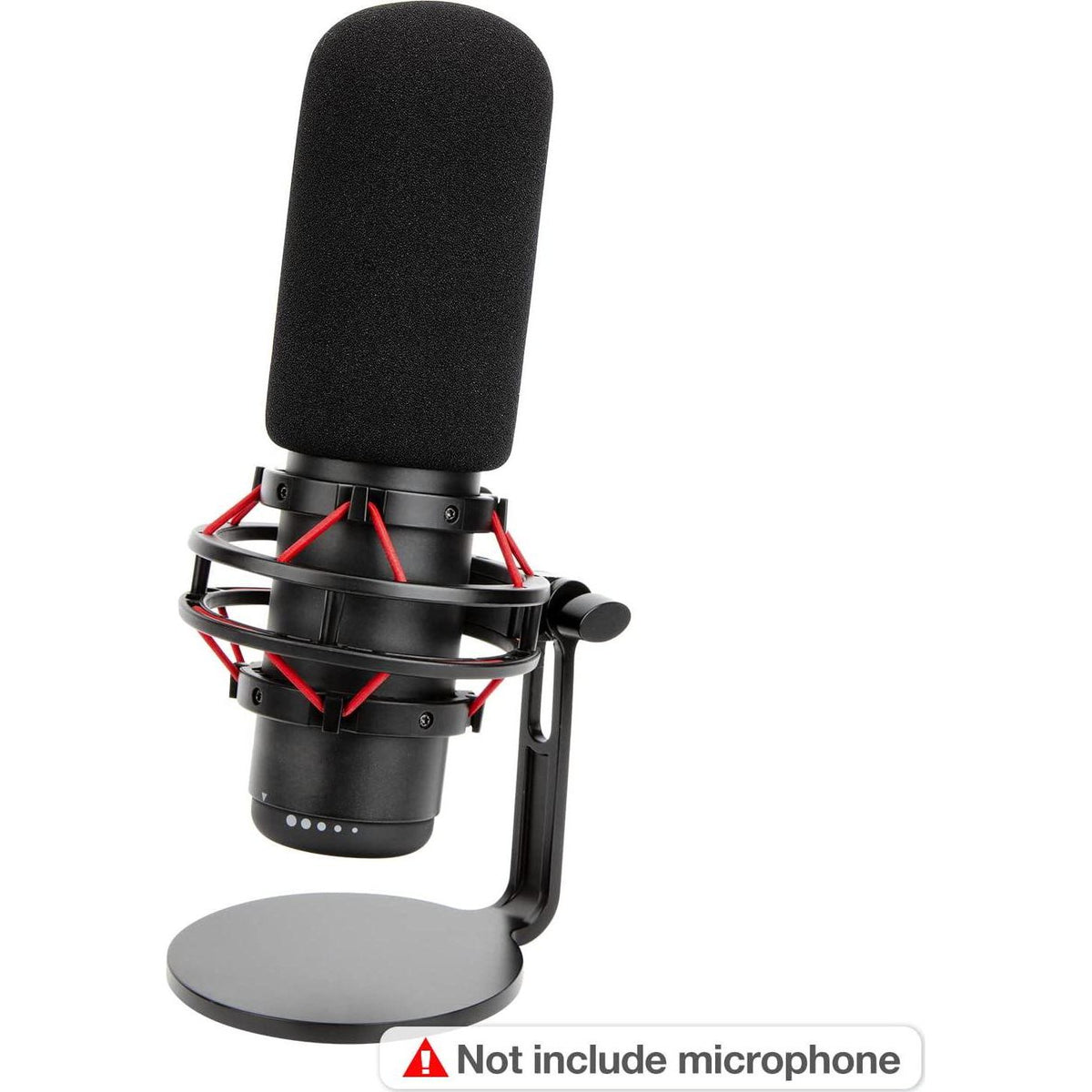SUNMON HyperX QuadCast Pop Filter Windscreen Compatible With HyperX QuadCast S Microphone - Mic Foam Windscreen Noise Reduction,Improved Sound Quality, Microphone Pop Filter For HyperX QuadCast,
