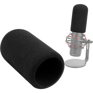SUNMON HyperX QuadCast Pop Filter Windscreen Compatible With HyperX QuadCast S Microphone - Mic Foam Windscreen Noise Reduction,Improved Sound Quality, Microphone Pop Filter For HyperX QuadCast,