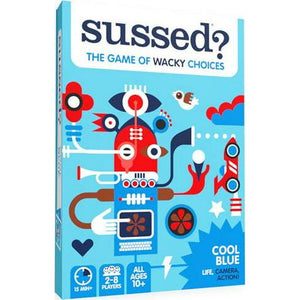 Sussed Blue Deck What Would You Do Card Game Fun Social Game for Teens and Adults Road Trip Essential