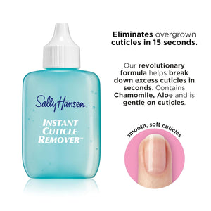 Sally Hansen Instant Cuticle Remover , Nail Treatment, Fast Drying, Contains Aloe And Chamomile,