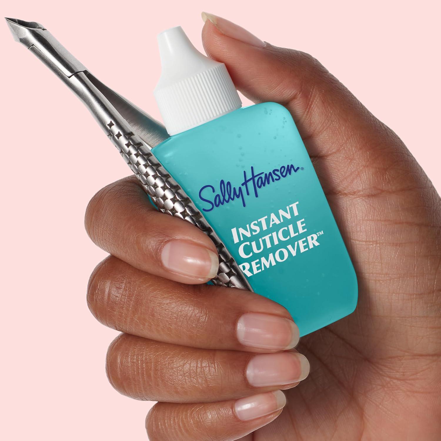 Sally Hansen Instant Cuticle Remover , Nail Treatment, Fast Drying, Contains Aloe And Chamomile,