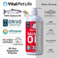 Salmon Oil for Dogs and Cats Omega 3 Fish Oil Liquid Supplement 32 oz Pump Bottle