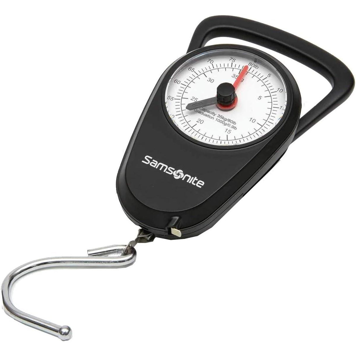 Samsonite Manual Luggage Scale, Black, One Size,043202720031