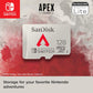 SanDisk 128GB MicroSDXC Card Licensed For Nintendo Switch, Apex Legends Edition - SDSQXAO-128G-GN6ZY,619659187187
