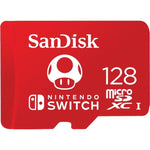 SanDisk 128GB MicroSDXC Card, Licensed For Nintendo Switch - SDSQXAO-128G-GNCZN,619659161293
