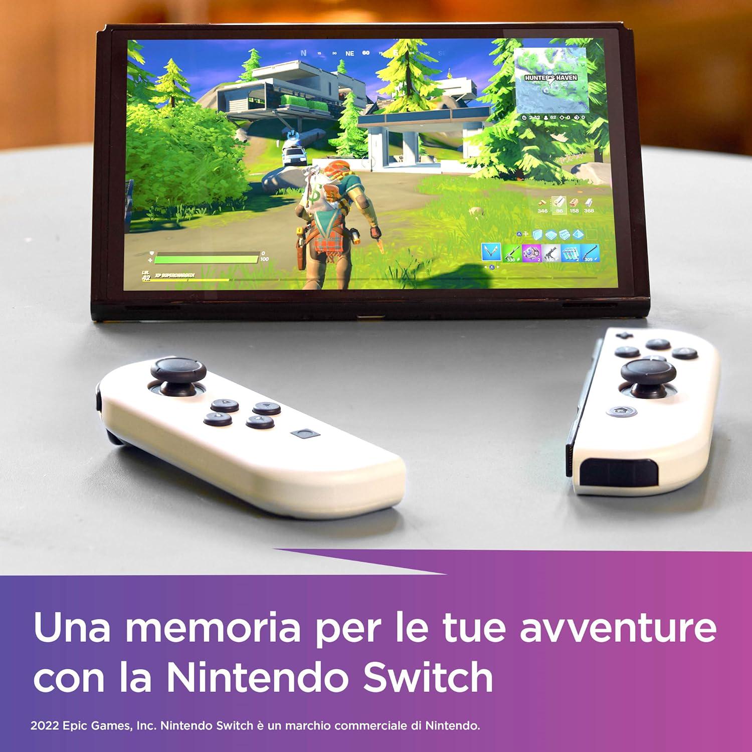 SanDisk 128GB MicroSDXC Card Licensed For Nintendo Switch, Fortnite Edition - SDSQXAO-128G-GN6ZG,619659199739