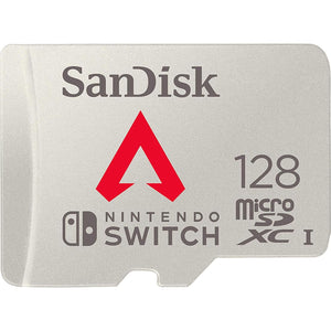 SanDisk 128GB MicroSDXC Card Licensed For Nintendo Switch, Apex Legends Edition - SDSQXAO-128G-GN6ZY,619659187187