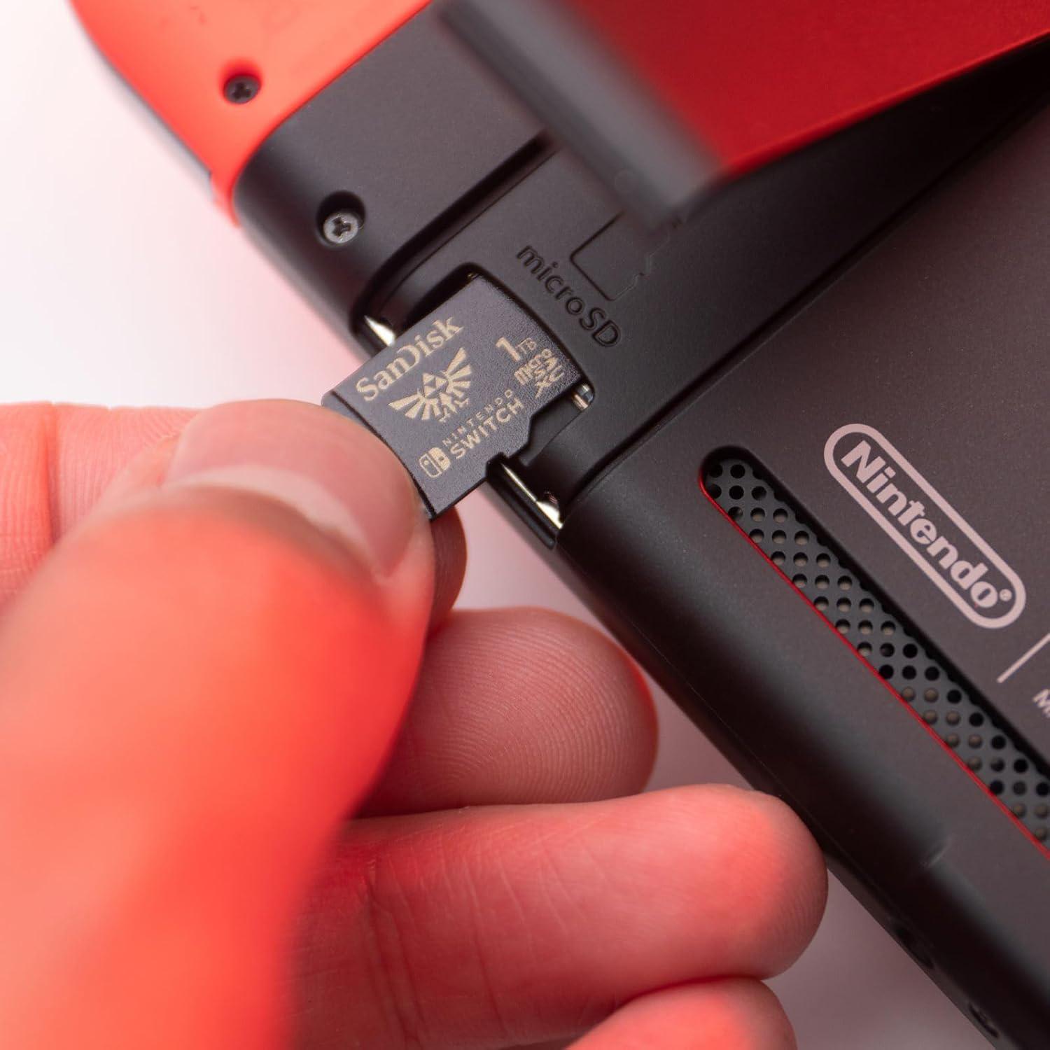 SanDisk 1TB MicroSDXC-Card Licensed For Nintendo-Switch - SDSQXAO-1T00-GN6ZN,619659205331
