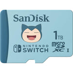 SanDisk 1TB MicroSDXC Card Licensed For Nintendo-Switch, Pokémon Snorlax Edition - SDSQXAO-1T00-GN6ZK,619659211547