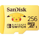 SanDisk 256GB MicroSDXC Card Licensed For Nintendo Switch, Pokémon Edition, Pikachu - SDSQXAO-256G-GN6ZK,619659211523