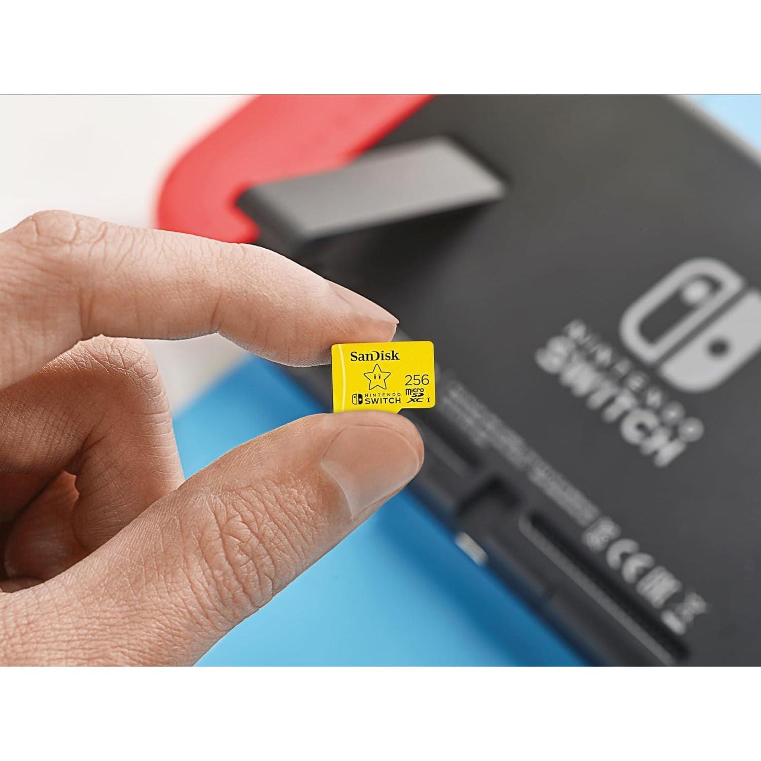 SanDisk 256GB MicroSDXC Card, Licensed For Nintendo Switch - SDSQXAO-256G-GNCZN,619659173869