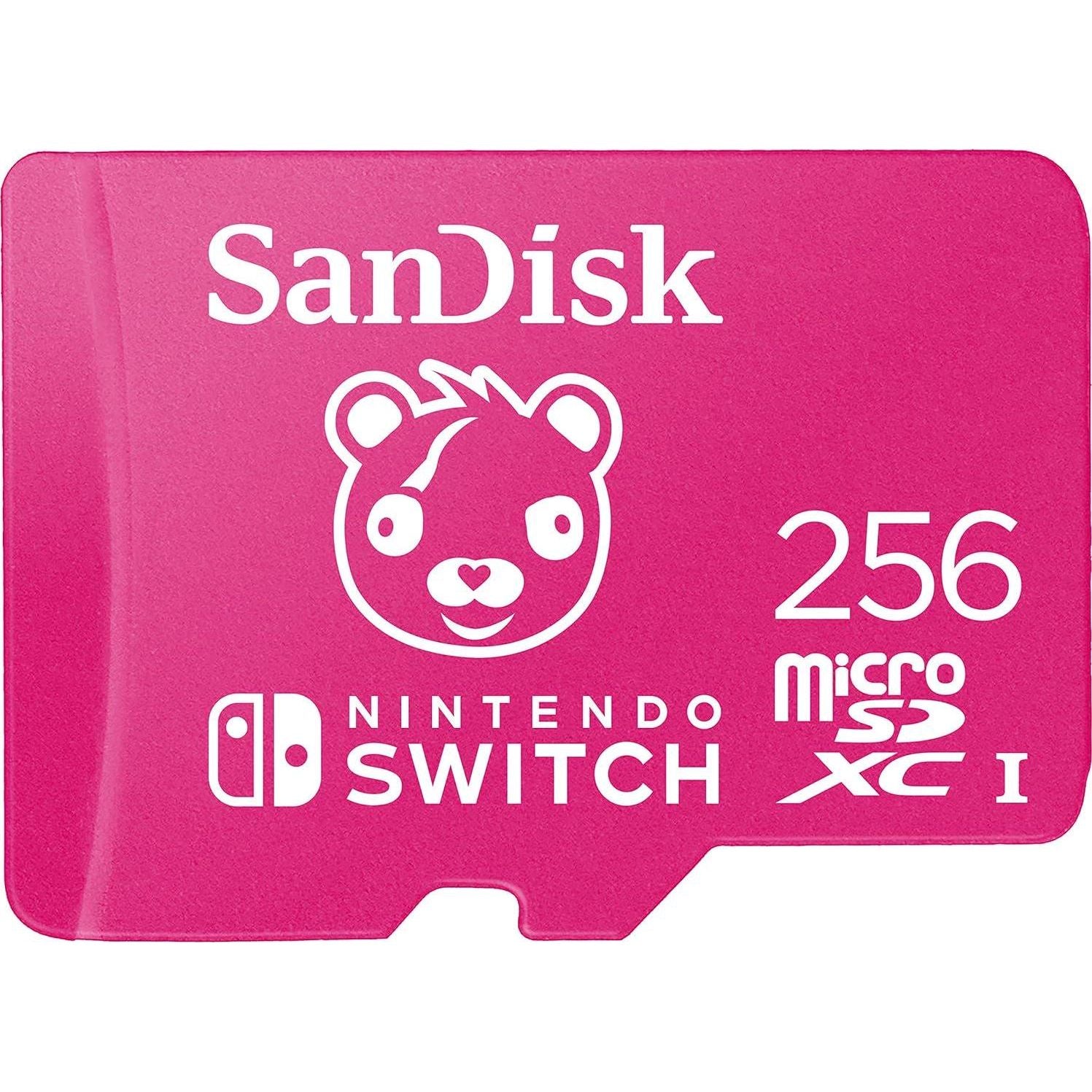 SanDisk 256GB MicroSDXC Card Licensed For Nintendo Switch, Fortnite Edition - SDSQXAO-256G-GN6ZG,619659199777