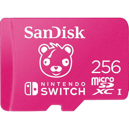 SanDisk 256GB MicroSDXC Card Licensed For Nintendo Switch, Fortnite Edition - SDSQXAO-256G-GN6ZG,619659199777