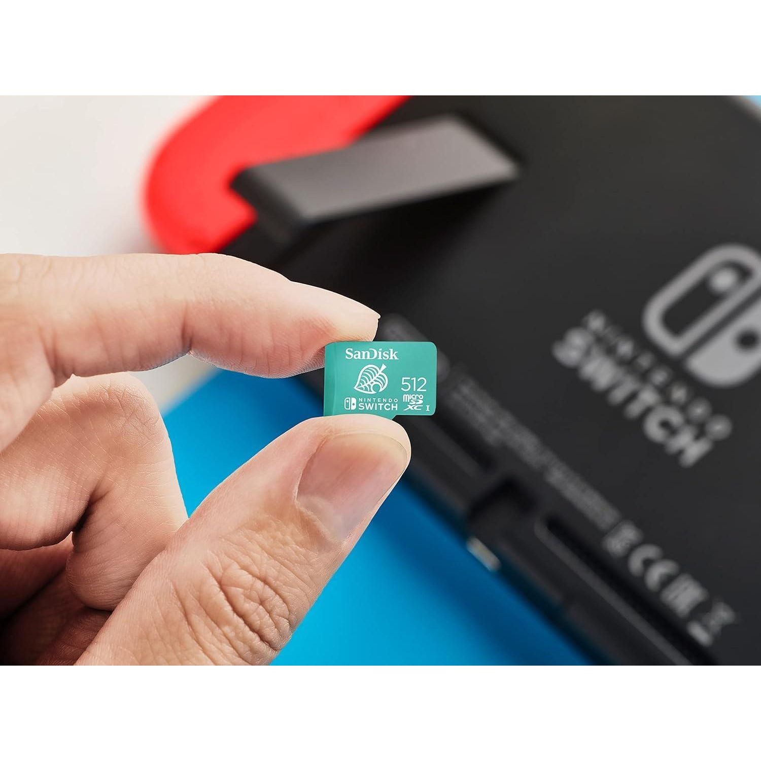 SanDisk 512GB MicroSDXC Card, Licensed For Nintendo Switch - SDSQXAO-512G-GNCZN,619659184650