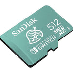 SanDisk 512GB MicroSDXC Card, Licensed For Nintendo Switch - SDSQXAO-512G-GNCZN,619659184650