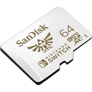 SanDisk 64GB MicroSDXC Card, Licensed For Nintendo Switch - SDSQXAT-064G-GNCZN,619659171537