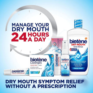 Biotene Dry Mouth Oral Rinse Fresh Mint Mouthwash,048582003309