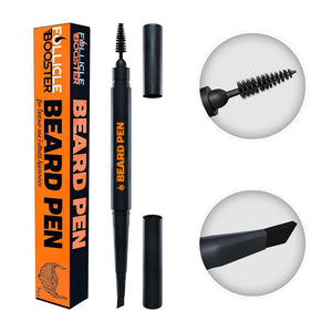 Follicle Booster Jet Black Beard Pen,X002MOYTRD