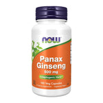 Now Foods Panax Ginseng 500mg 100 Veg Capsules,733739040121