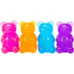 Schylling NeeDoh Gummy Bear Sensory Fidget Toy 3.5 Inch Jelly Filled Stress Reliever Colors Vary 1 Pack
