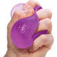 Schylling NeeDoh Nice Cube Sensory Toy Purple 2.25 Inch Super Solid Squeeze for Stress Relief