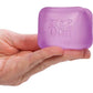 Schylling NeeDoh Nice Cube Sensory Toy Purple 2.25 Inch Super Solid Squeeze for Stress Relief