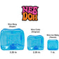 Schylling NeeDoh Nice Berg Giant Sensory Squish Cube for Kids Ages 3+ 1 Piece