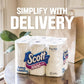 Scott Scott 1000 Toilet Paper, 8 Rolls, Septic-Safe, 1-Ply Toilet Tissue