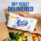 Scott Scott 1000 Trusted Clean Toilet Paper, 32 Rolls, Septic-Safe, 1-Ply Toilet Tissue