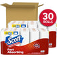 Scott Paper Towels Choose-A-Sheet, 30 Double Rolls, 2 Packs of 15 (60 Regular Rolls, 100 Sheets per Roll)