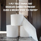 Scott Rapid Dissolving Toilet Paper, 12 Double Rolls, Sustainable, Septic-Safe Toilet Paper