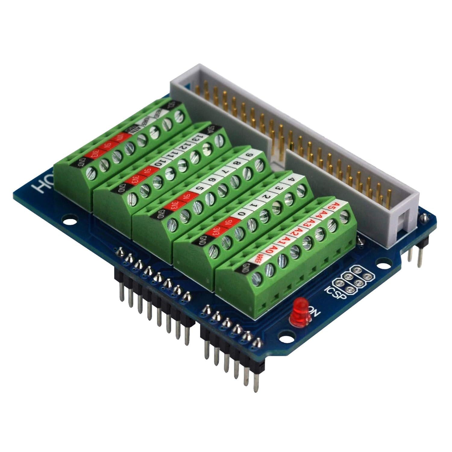 Screw Terminal Block Breakout Shield Module For Arduino UNO R3,