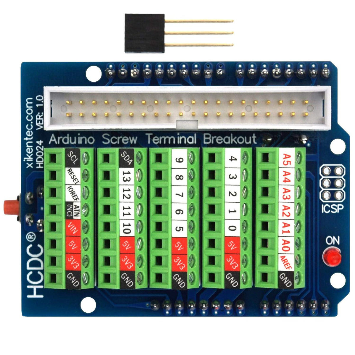 Screw Terminal Block Breakout Shield Module For Arduino UNO R3,