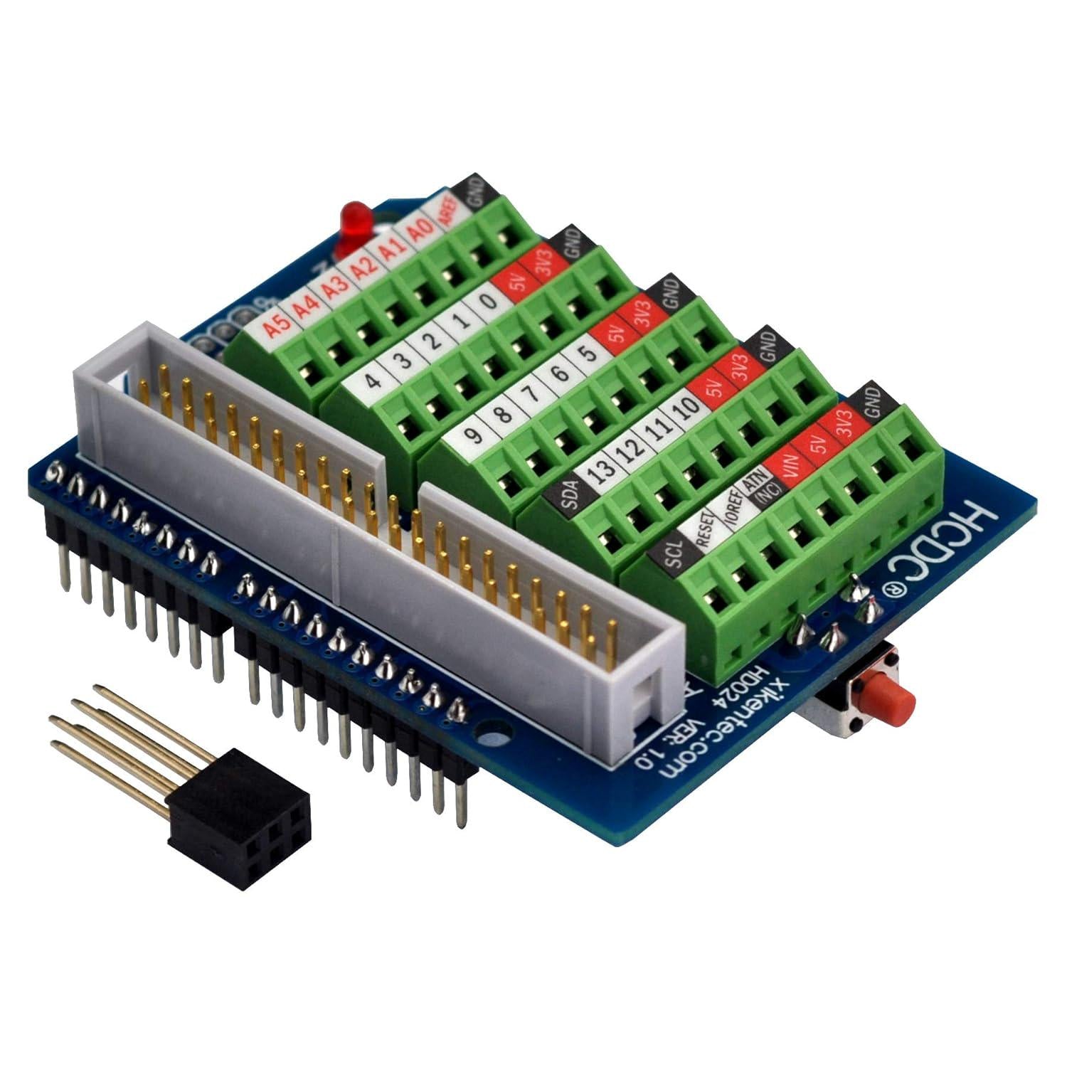 Screw Terminal Block Breakout Shield Module For Arduino UNO R3,