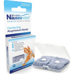 Sea-Band Anti-Nausea Acupressure Wristband For Motion And Morning Sickness, 1 Pair, Gray,