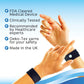 Sea-band Anti-Nausea Acupressure Wristband For Motion And Morning Sickness, 1 Pair, Black,